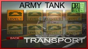 陆军坦克运输 - 真正的卡车司机模拟器截图4