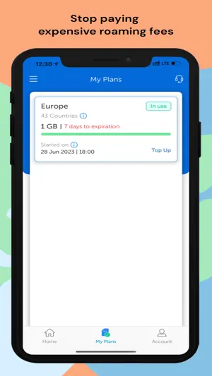 GigSky: Global eSIM Travel App截图2