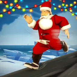 圣诞节圣诞老人运行游戏2017