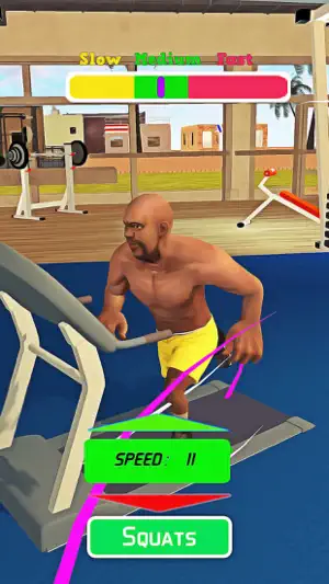 超级健身房生活3D-硬汉截图2