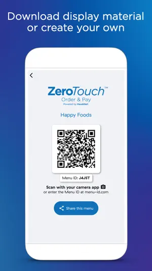ZeroTouch Order and Pay截图7