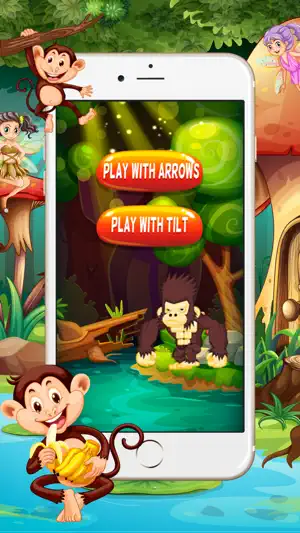 游戏国王吃香蕉丛林为孩子跑截图3