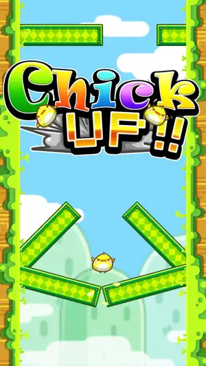 天天像素鸟(Chick UP!!) -- 飞扬的小鸟大冒险免费中文版截图1