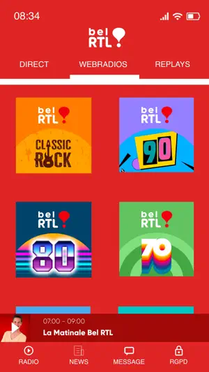 Bel RTL截图1