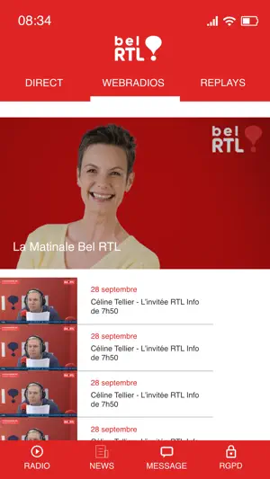 Bel RTL截图2