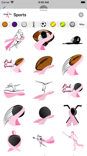 Breast Cancer Sport Ribbons截图8