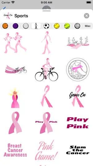 Breast Cancer Sport Ribbons截图3