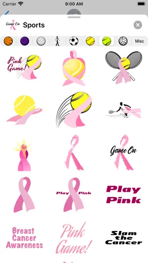 Breast Cancer Sport Ribbons截图6