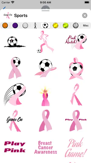 Breast Cancer Sport Ribbons截图4