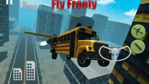 飞行汽车模拟器3D ：特技公交车截图1