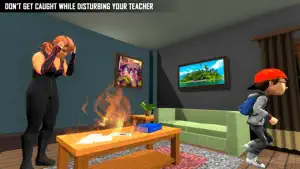 邪恶的恐怖老师3D游戏截图4