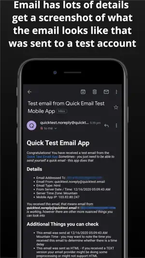 Email Quick Test截图5