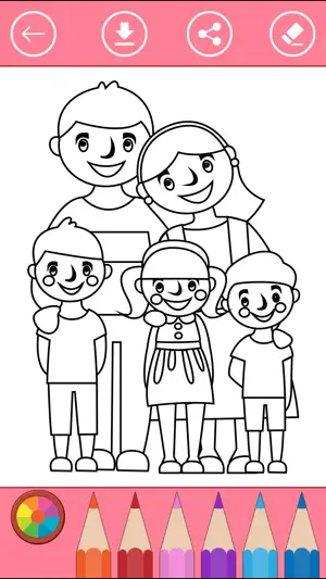 图画书 为家庭的幼儿： 学画画 与家长和孩子截图2
