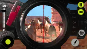 动物狙击手狩猎 3D 游戏截图1