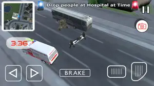 Ambulance Duty - Paramedic Emergency for Patients Urgent delivery to hospital截图5