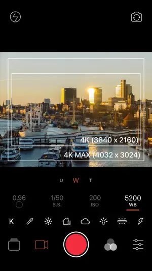 Focus 专业相机-单反摄影摄像拍照相机软件 全能专业模式截图4