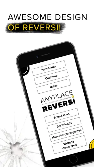 Anyplace Reversi - Othello : black & white截图4