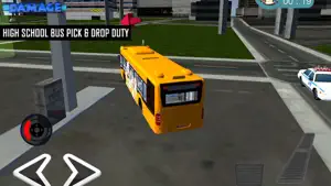 High School Bus Driving截图2